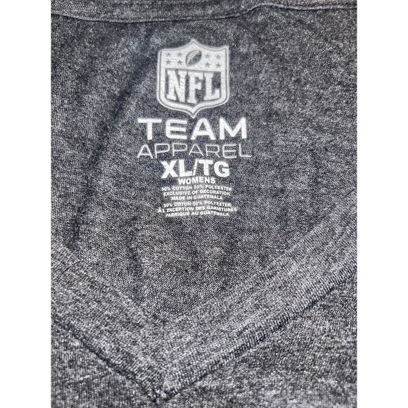 NFL Pittsburgh Steelers Womens Gray T-Shirt Size XL Screen Print Graphic - Picture 5 of 5